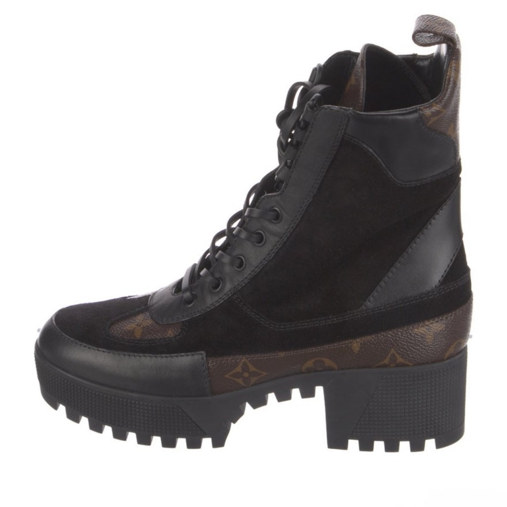 Louis Vuitton Combat Boots Size EU 37 - Picture 2 of 4